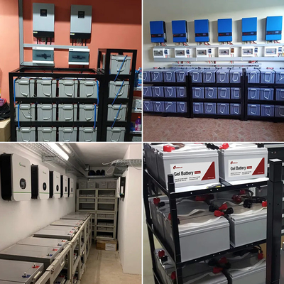 3000-Zyklus-Laufzeit GEL-Blei-Säure-Batterie 12V 100AH für Deep Cycle Solar Storage System