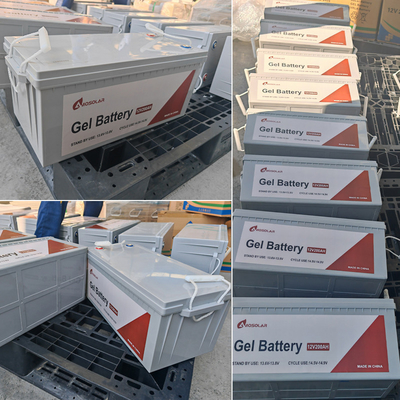 3000-Zyklus-Laufzeit GEL-Blei-Säure-Batterie 12V 100AH für Deep Cycle Solar Storage System