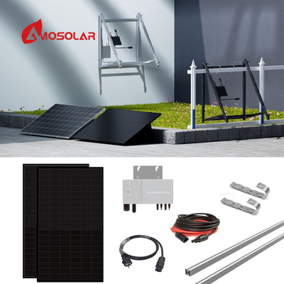 Deutschland Balkon Solarsystem 600 Watt mit WLAN-Kommunikation und 24V Anlaufspannung