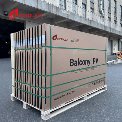 Deutschland Balkon Solarsystem 600 Watt mit WLAN-Kommunikation und 24V Anlaufspannung