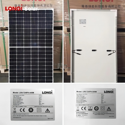 Amosolar PERC Mono BIPV-Solarpanel Einzige 550 Watt PV-Module für das Solarsystem