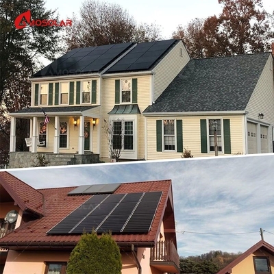 108 Zellen 6x18 Halbzellen All Black Mono Solar Panel 400W 405W 410W 415W 420W für Sie