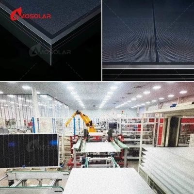 Amosolar Solar 400w Schindelfeld-Solarkollektor MC4 kompatibeler Anschluss für Ihre
