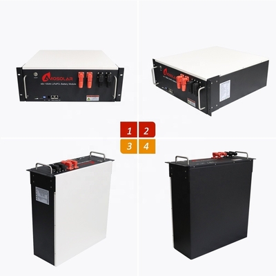 48V/51.2V Amosolar Lithium-Ionen-Batterien für die Solarspeicherung 100ah 200ah 10kwh 20kwh
