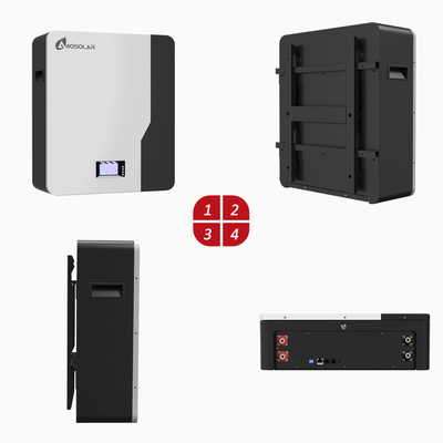 48v 100Ah 200Ah 5Kwh 10Kwh 20Kwh LiFePO4-Batterie mit 6000-Tiefenzyklus von Amosolar