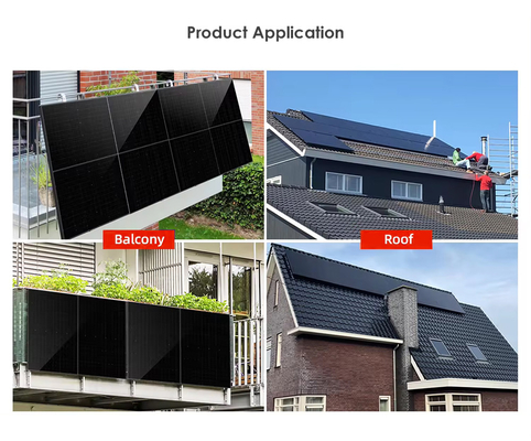 600w 800w Monocrystalline Silizium Solar Hybrid Power System Kit für Balkon von Amosolar