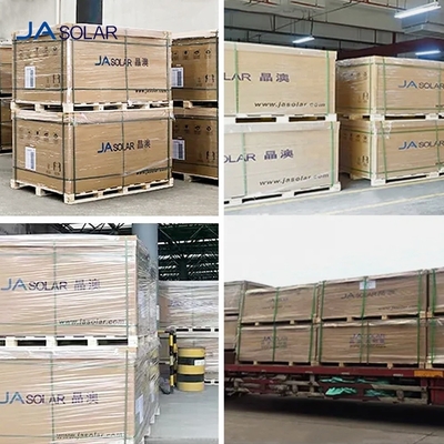 166mmx166mm 144zellen JAM72S20 400w 420w 450w 500w 550w 600w 670w Schwarz N Typ 0BB Solarzellen für Zuhause