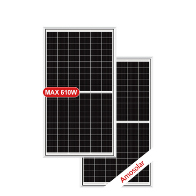 Amosolar 600w Solaranlagen mit 210*210mm Zellen IP68-Klassifizierte Verbindungskiste