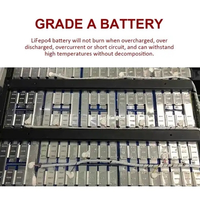 48V/51.2V 100Ah Lithium-Batterie-Rack Montage 51.2V 200Ah Lithium-Ionen-Zell-Batterie perfekt