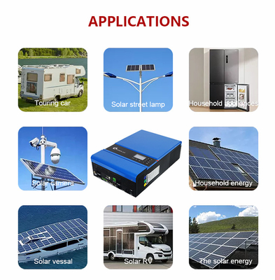Amsolar Solar Off-Grid-System 3KW/5KW mit Hochfrequenz-Off-Grid-Solar-Inverter