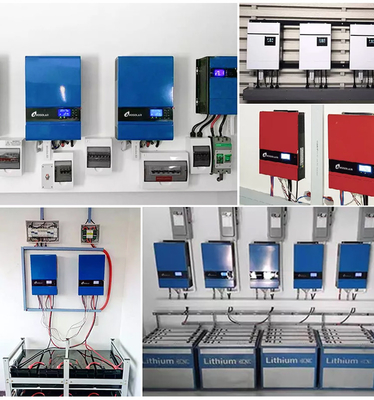 Amsolar Solar Off-Grid-System 3KW/5KW mit Hochfrequenz-Off-Grid-Solar-Inverter