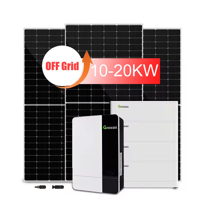 10kW/20kW Off-Grid-Solarstromsystem mit Blei-Säure-Batterie und Monokristallinen Panel