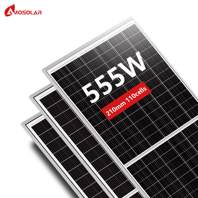 HJT 110zelle 535w 540w 545w 550w 555w Solaranlage für Elektrizität im Haushalt
