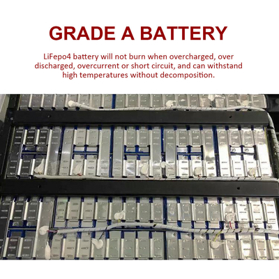 48v 51.2v 100Ah 200Ah Lithium Lifepo4 Prismatische Zellen Pack Bms Bildschirmregal für Speichersysteme