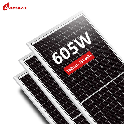Doppelglas 575w 580w 585w 590w 595w 600w 605w Mono-Solar-Energie-Panels mit TUV CE ISO