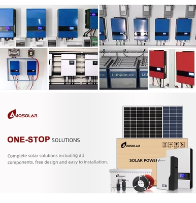 Amsolar 3KW 5KW 8KW 10KW Off-Grid-Solarumrichter mit MPPT-Spannungsbereich von 60-115Vdc
