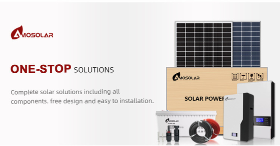 Amsolar Off-Grid-System 3KW 5KW 8KW 10KW Hochfrequenz-Off-Grid-Solarumrichter mit 1