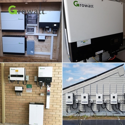 Growatt 3kw 5w 6kw 8kw 10kw 48v Hybrid Solar Inverter 5kva 8kva mit MPPT Triple Output Typ