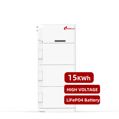 15360 Wh Stapelbare Hochspannungsturm-Lithiumbatterien für Solarenergiespeichersysteme