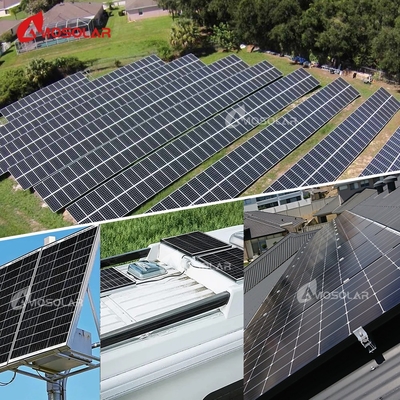200 Watt Halbzell-PERC-Solarpanel mit 11,28 Vmp und Paneldimensionen von 1405*700*30 mm