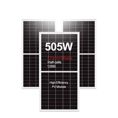 Verbessern Sie Ihre Photovoltaik-Anlage mit einem 485w 490w 495w 500w 505w Solarpanel-Kit von Certified