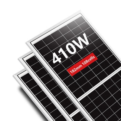 Amosolar 410W Halbzellmonokristalline Solarzelle mit IP68-Kennungsbox