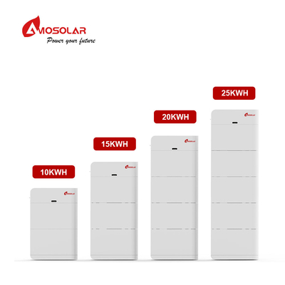 10KWH 15KWH 20kwh Lithium-Ionen Stackbare Energiespeichersysteme für Heimsplit-Design