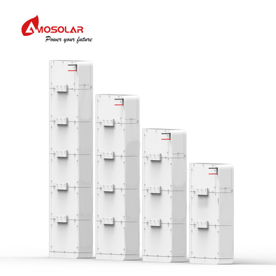10KWH 15KWH 20kwh Lithium-Ionen Stackbare Energiespeichersysteme für Heimsplit-Design