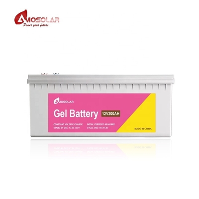 12V 48v 50Ah 100Ah 150Ah 200Ah 250Ah Gelbatterie für Solarspeichersysteme