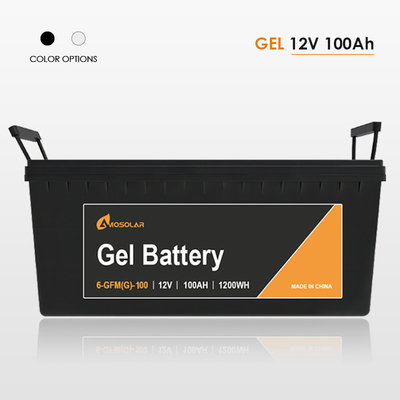 Amosolar Gel Batterie 12V 24V 50Ah 100Ah 150Ah 200Ah 250Ah für Solarspeichersysteme