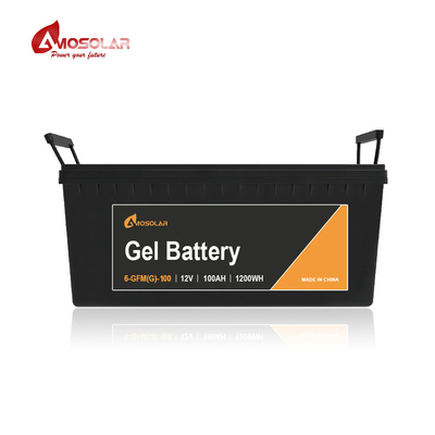Batterietype Blei-Säure 12V/24V/36V/48V Amosolar-Gel-Typ-Batterie für Solarspeicher