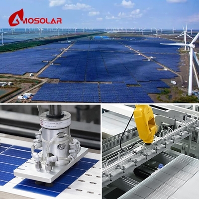 Home Ground Montage PERC Solar PV Panel 330w 340w 350w 400w mit 156.75mmx156.75mm Zellen