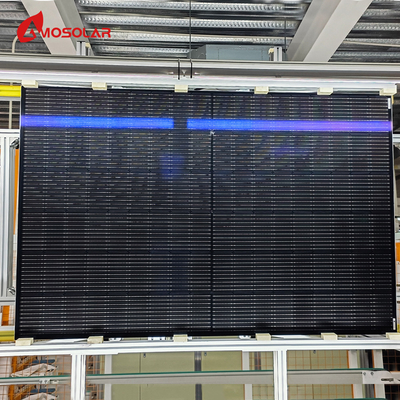 400w 410w 420w 430w Mono-Solarpanel mit und N-TYPE Anodisiertem Aluminiumlegierungsrahmen