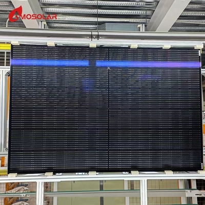 Amosolar 440W 450W 460W 1000W Monokristallines Solarpanel mit IP68-Kennungsbox