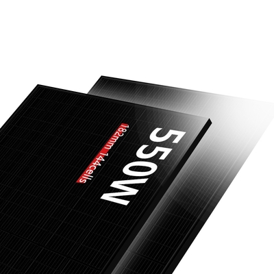 550 Watt Vollschwarzes Solarpanel HJT Monokristallines Solarpanel 540 Watt 560w Rotterdam