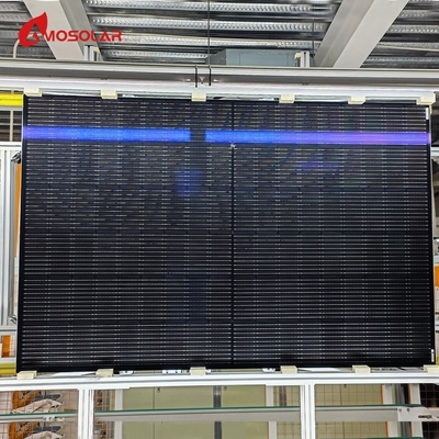 MC4-kompatible Steckverbinder Amosolar monokristallines Solarpanel für Solarstromsystem 545w