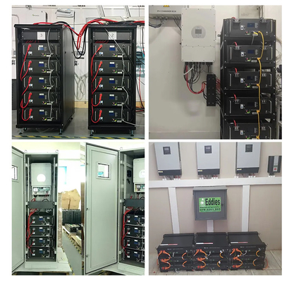 Elektrizität 10 Wh 6000 Tiefkreisläufe 12V 24V 48V 51.2V 10kwh Lifepo4 Batteriepacks
