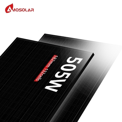 460W 480W 500W 550W 580W 650W All-Black-Solarzellen mit CE TUV INMETRO ETL-Zertifikat