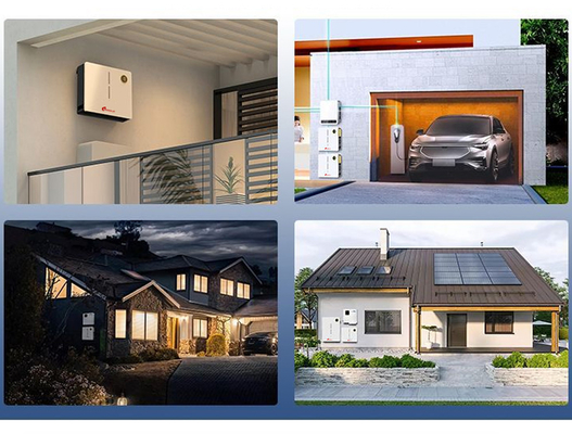 Amosolar Lithium Battery Pack 5-10 kWh Leistungsbereich für Wandmontage und Solar