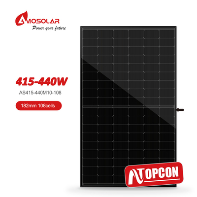 1722*1134*35mm N-Typ monokristallines Solarpanel TopCon für maximale Effizienz