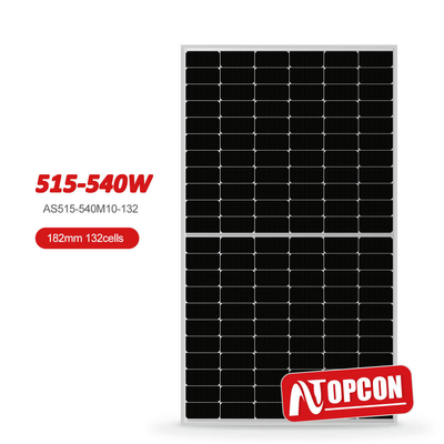 182mm Mono Solar PV Module für die Elektrizität zu Hause 132 6*22 Zellen Solarstromsystem