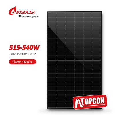 A-Klasse-Solarzellen 182mm Mono-Solar-PV-Module für Elektrizität für Haushalte N-TYPE 515W 540W