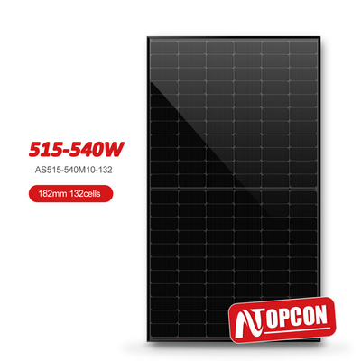 A-Klasse-Solarzellen 182mm Mono-Solar-PV-Module für Elektrizität für Haushalte N-TYPE 515W 540W