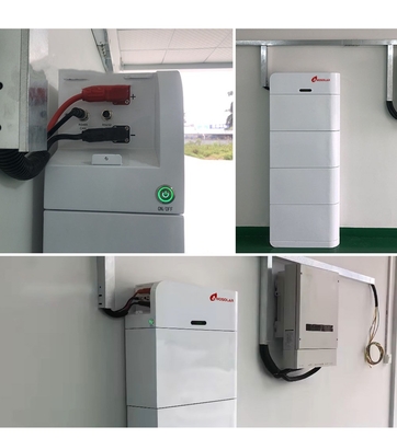 Vertikale Hochspannungs-Lithiumbatteriepackung 15kwh für Solaranwendungen von Amosolar