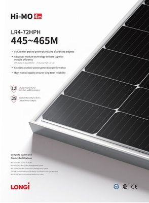 Longi Lieferanten Halbzellen Mono-Solarzellen 550w 590w 600w 710 Watt 580w für das Hausdach