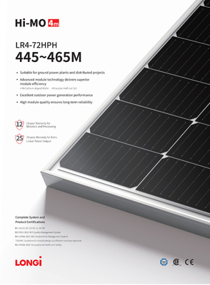 IP68-Qualifizierte Schnittstelle Longi Trina JA Jinko 600W 550W 450W 660W 700W Solarkollektor mit 25