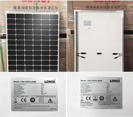 Longi HiMO 7 Doppelglas-Solarpanel 610w 620w 585w 595w 605w für das Solarsystem