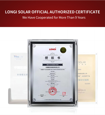 Longi HiMO 7 Doppelglas-Solarpanel 610w 620w 585w 595w 605w für das Solarsystem