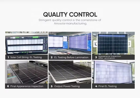 Longi Hi-Mo6 Mono 420w 410w 585W 590W PV-Module für das System zur Konfiguration von Solarzellen
