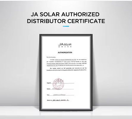 Kanadische JA Solar 550ww Halbzell-Mono-Module 560w 570w 580w 590w Höhere Ausgangsleistung